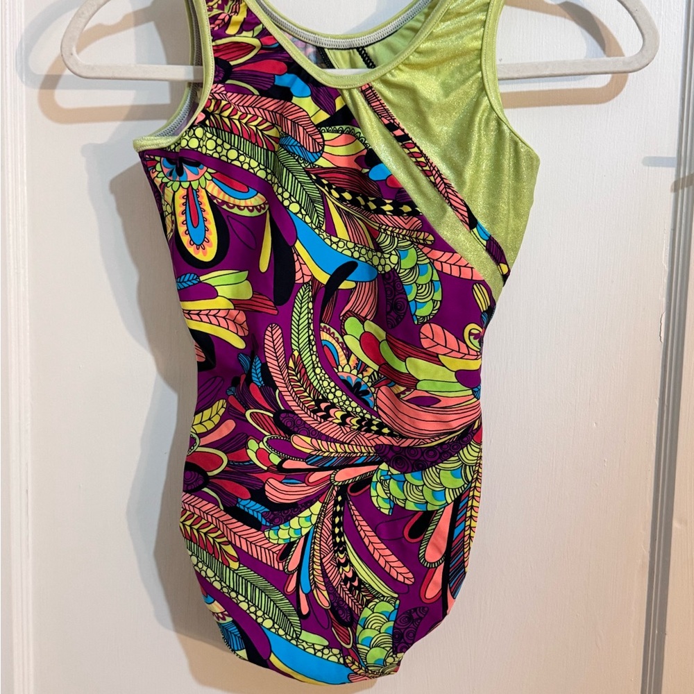 Colorful Gymnastics Leotard